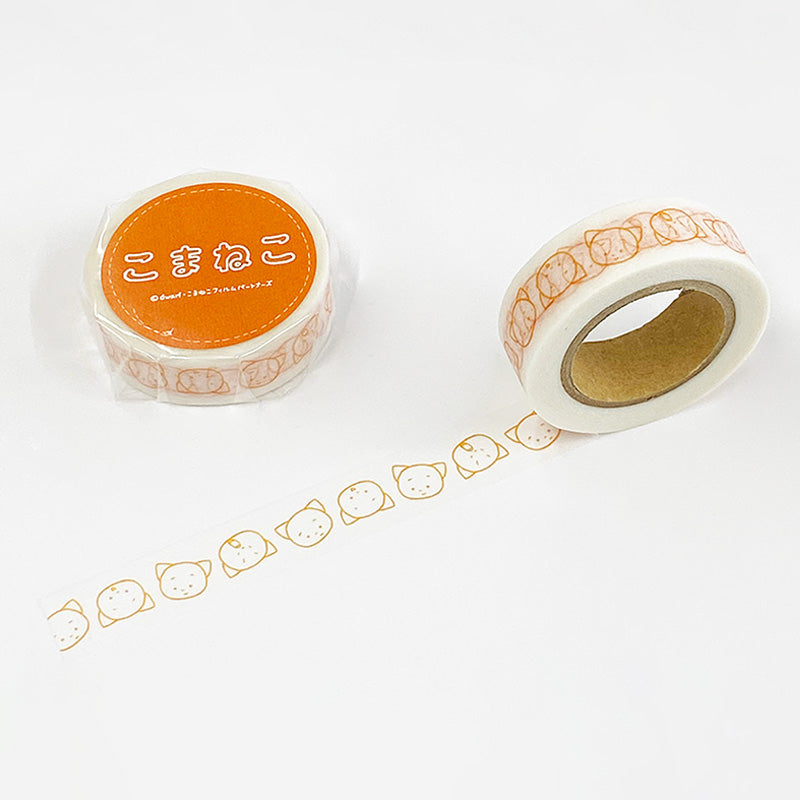 こまねこマスキングテープ【ドワーフオリジナル】