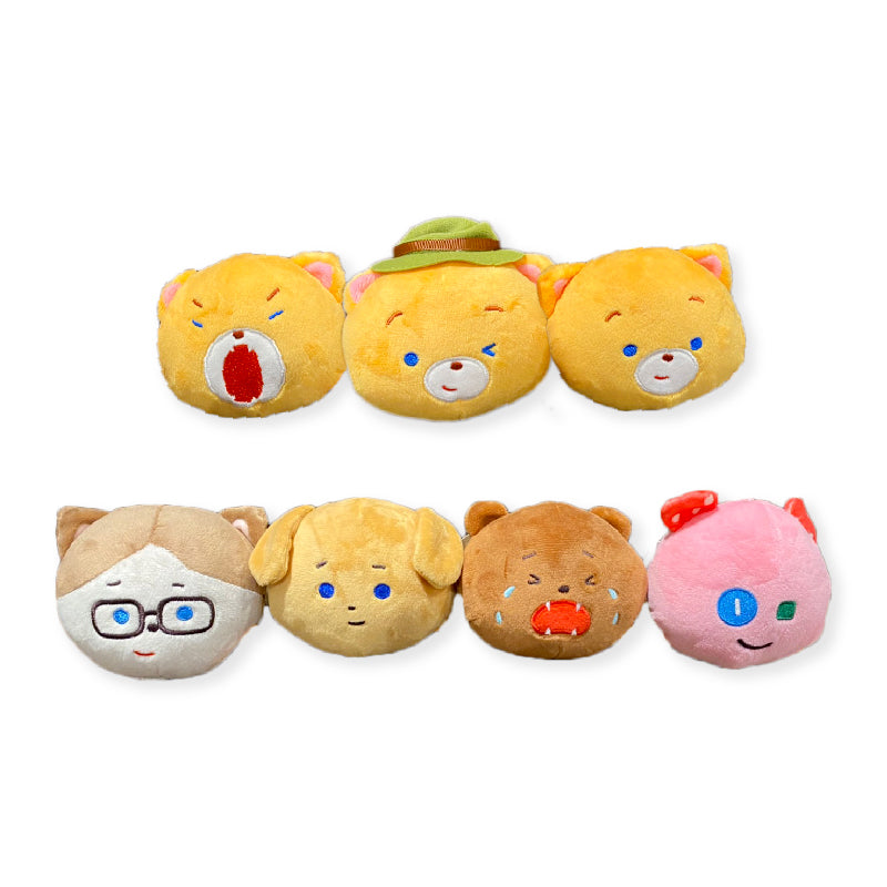 こまねこシリーズ フェイスマスコット